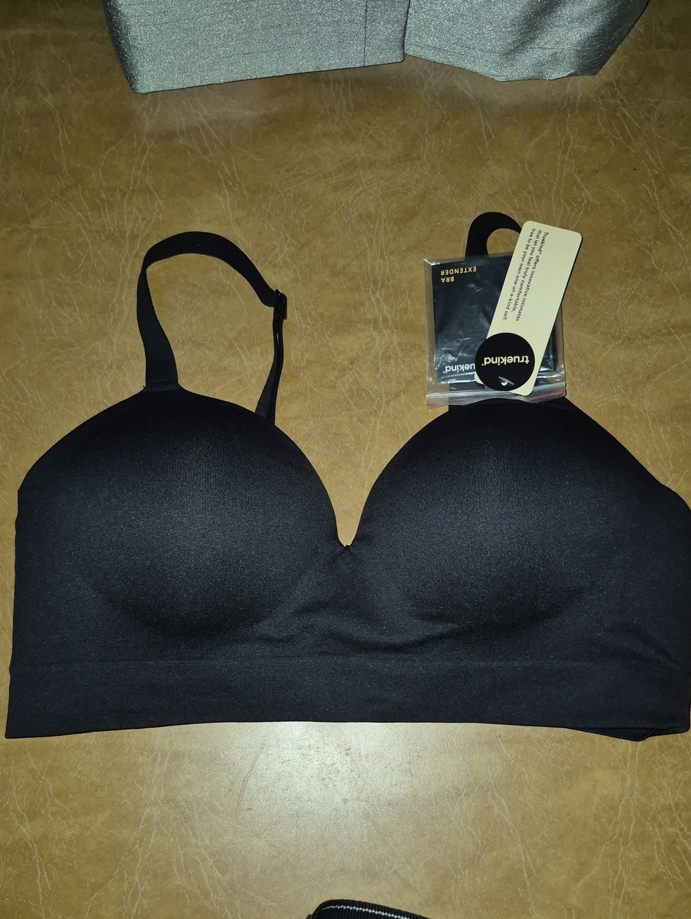 Nwt Truekind Supportive Comfort Wireless Shaping Bra Size XL With Bra Extender